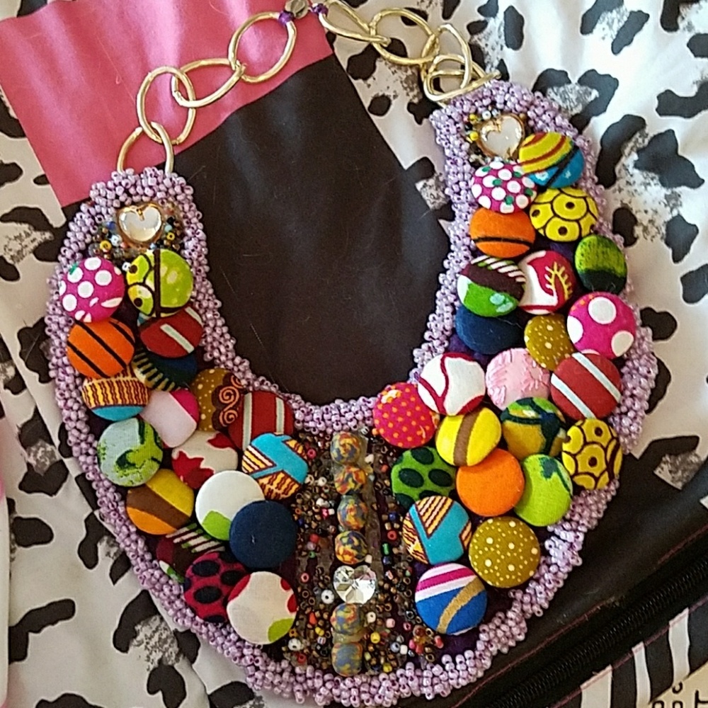 One of a kind statement necklace